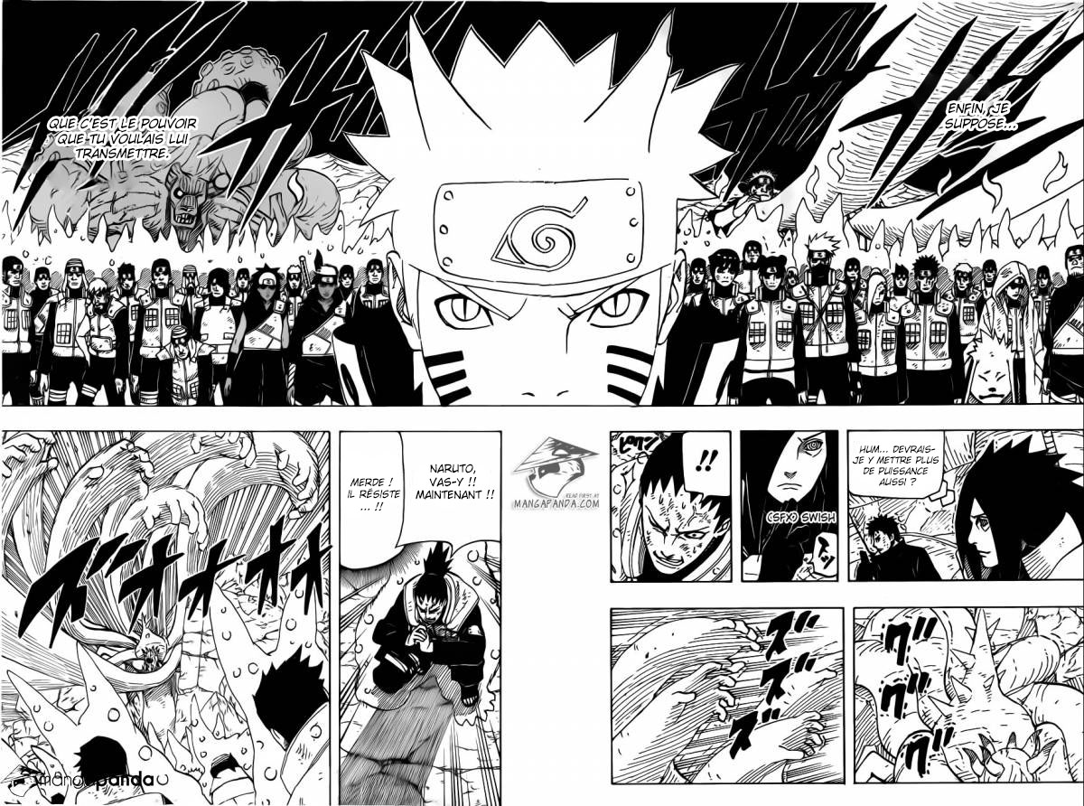 Lecture en ligne Naruto 617 page 7