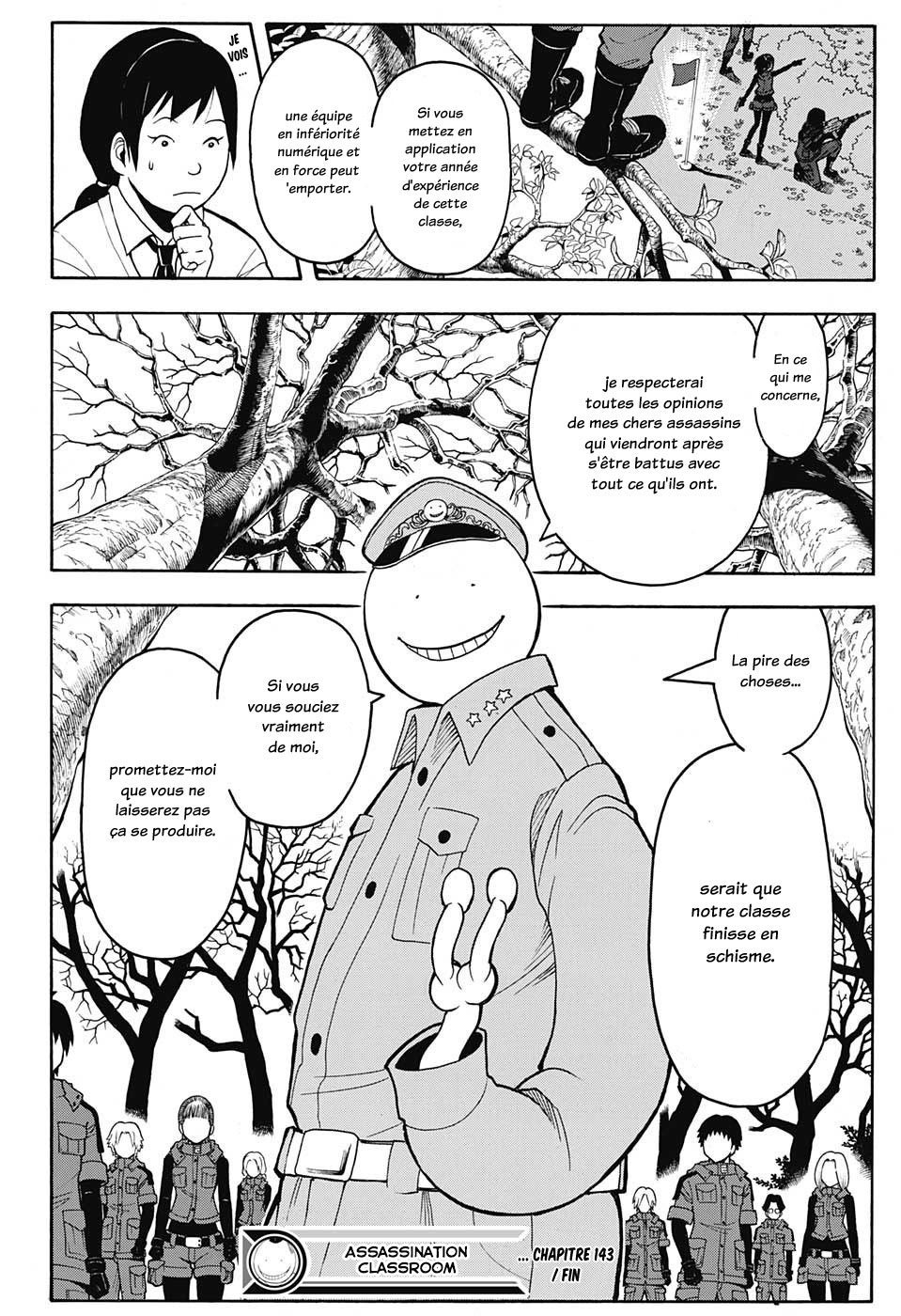 Classroom For Heroes Tome 1 Scan Vf Scan Assassination Classroom 143 Page 19