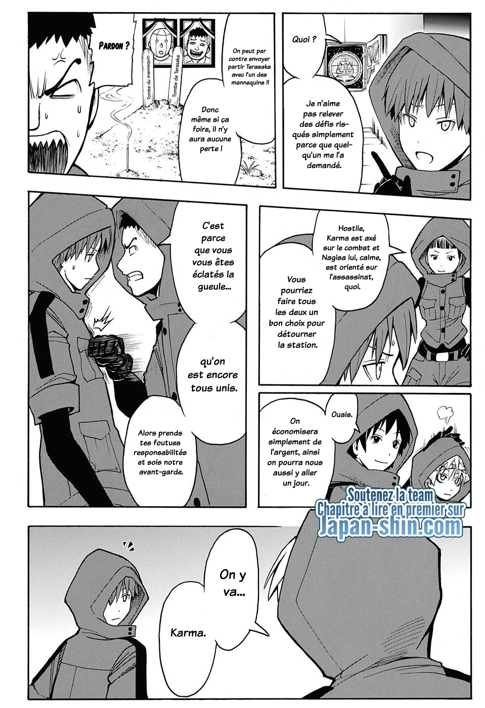 Classroom For Heroes Tome 1 Scan Vf Scan Assassination Classroom 151 Page 11