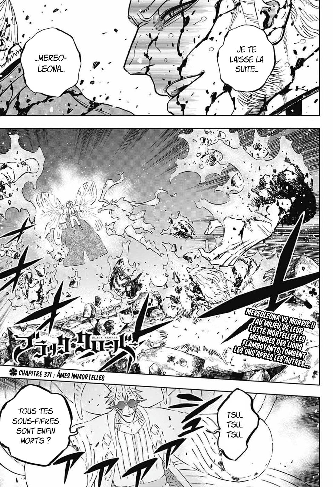 Lecture en ligne Black Clover 371 page 1