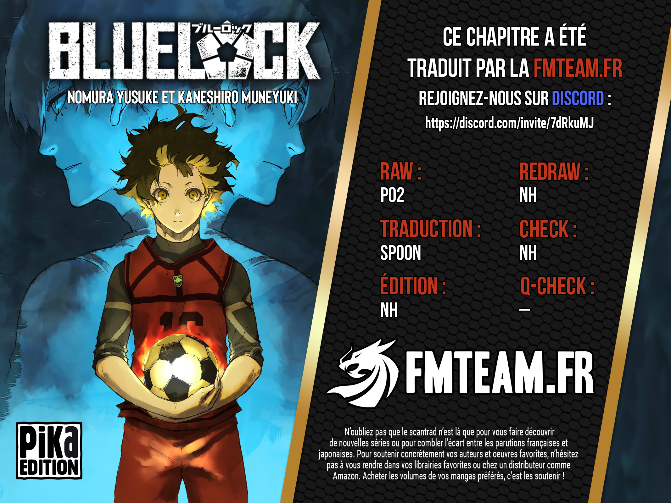 Lecture en ligne Blue Lock 256 page 2