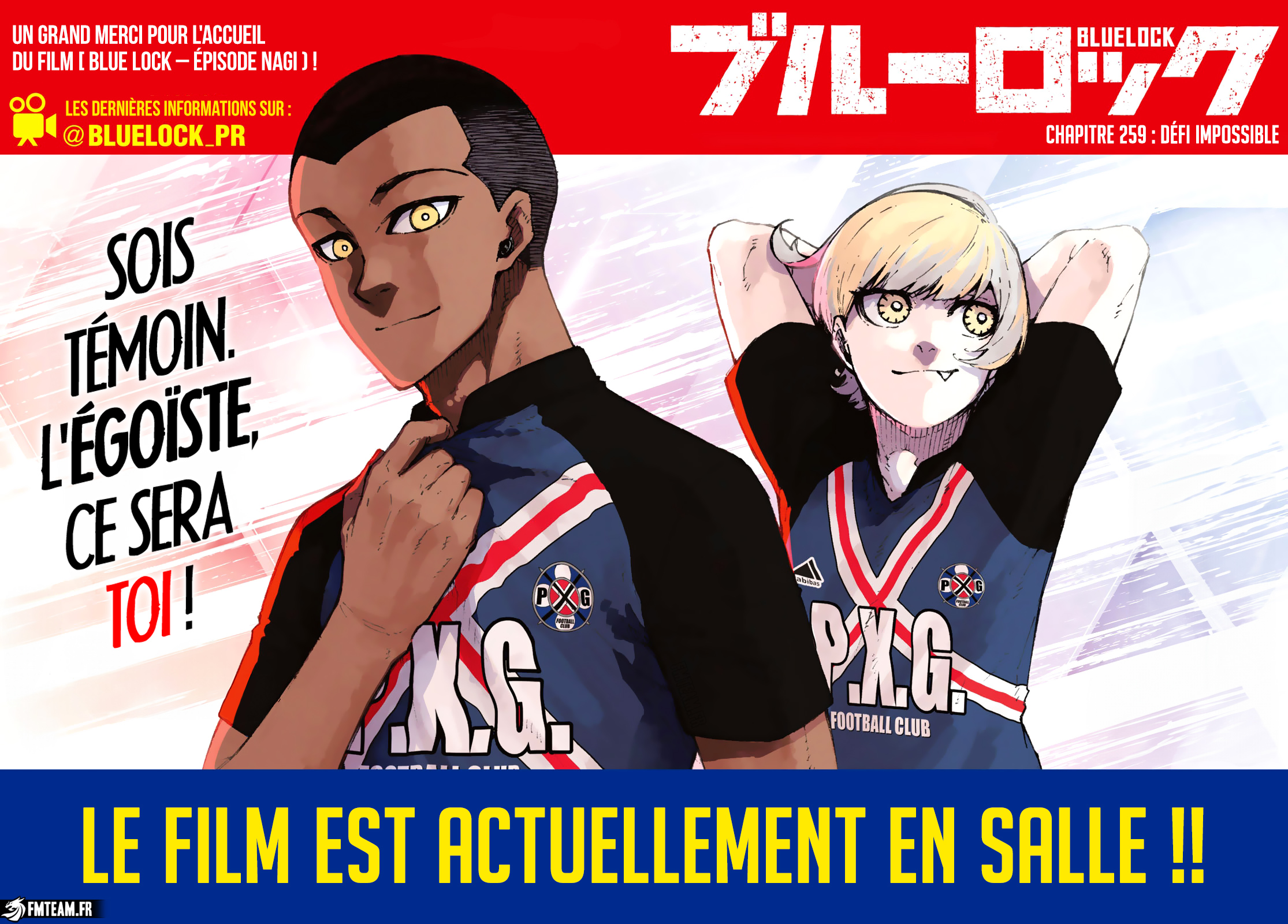 Lecture en ligne Blue Lock 259 page 1