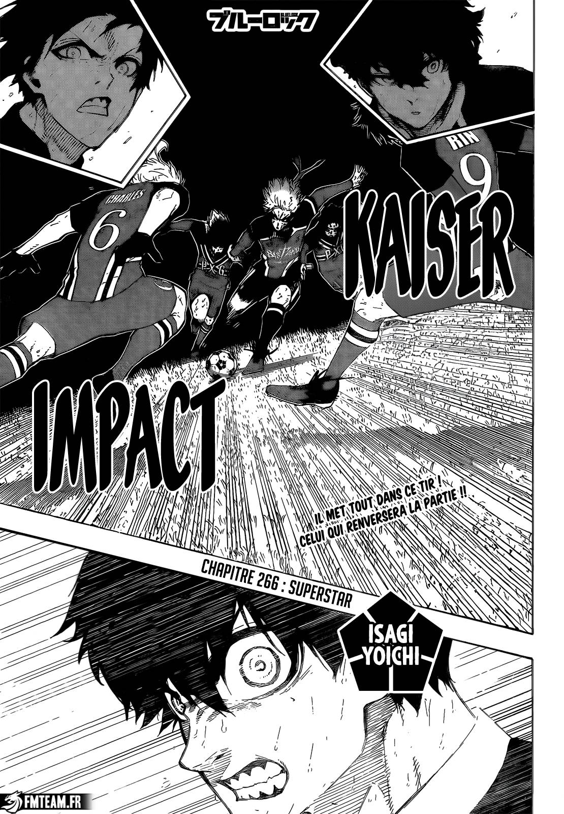Lecture en ligne Blue Lock 266 page 1