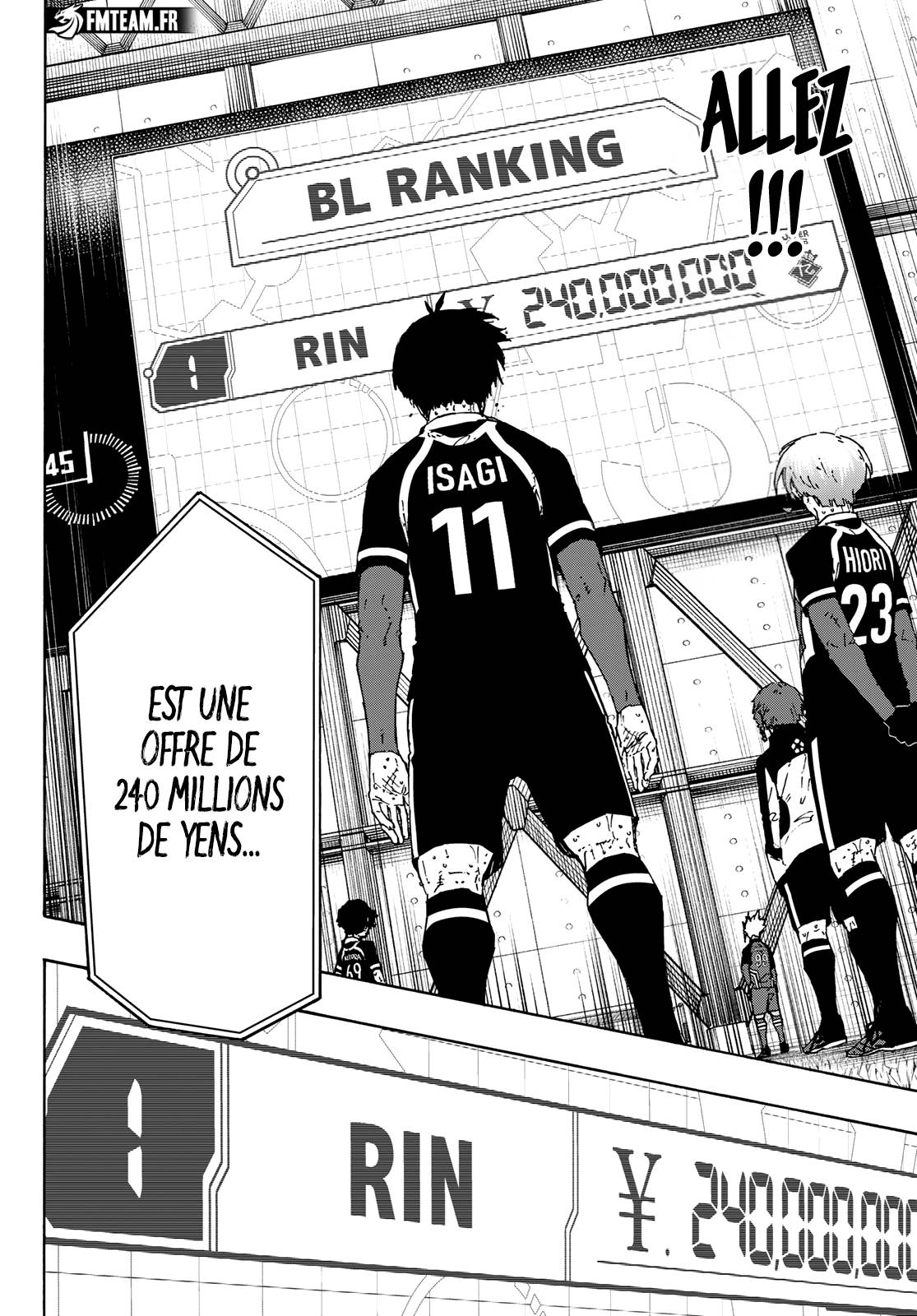 Lecture en ligne Blue Lock 295 page 14