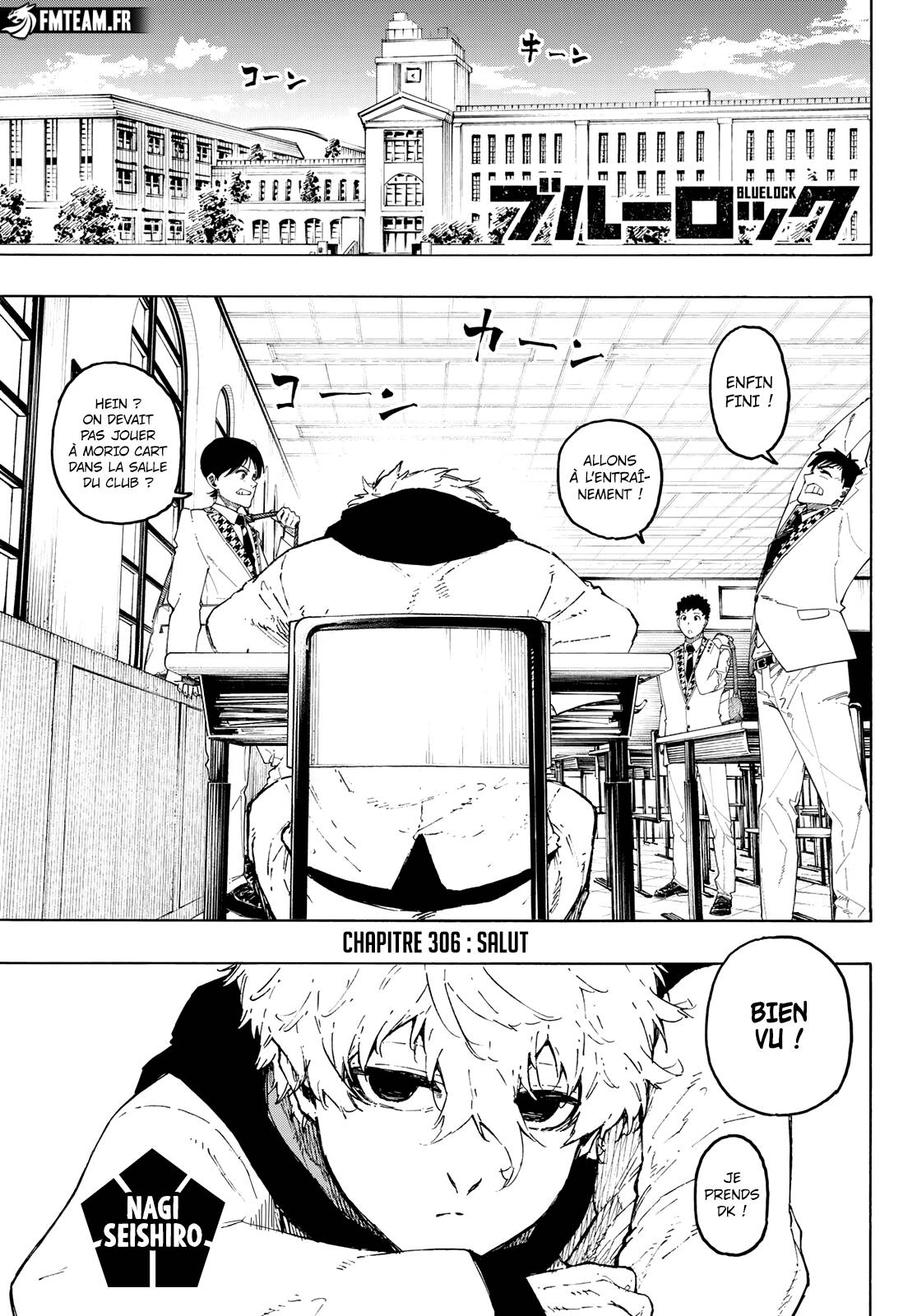Lecture en ligne Blue Lock 306 page 1