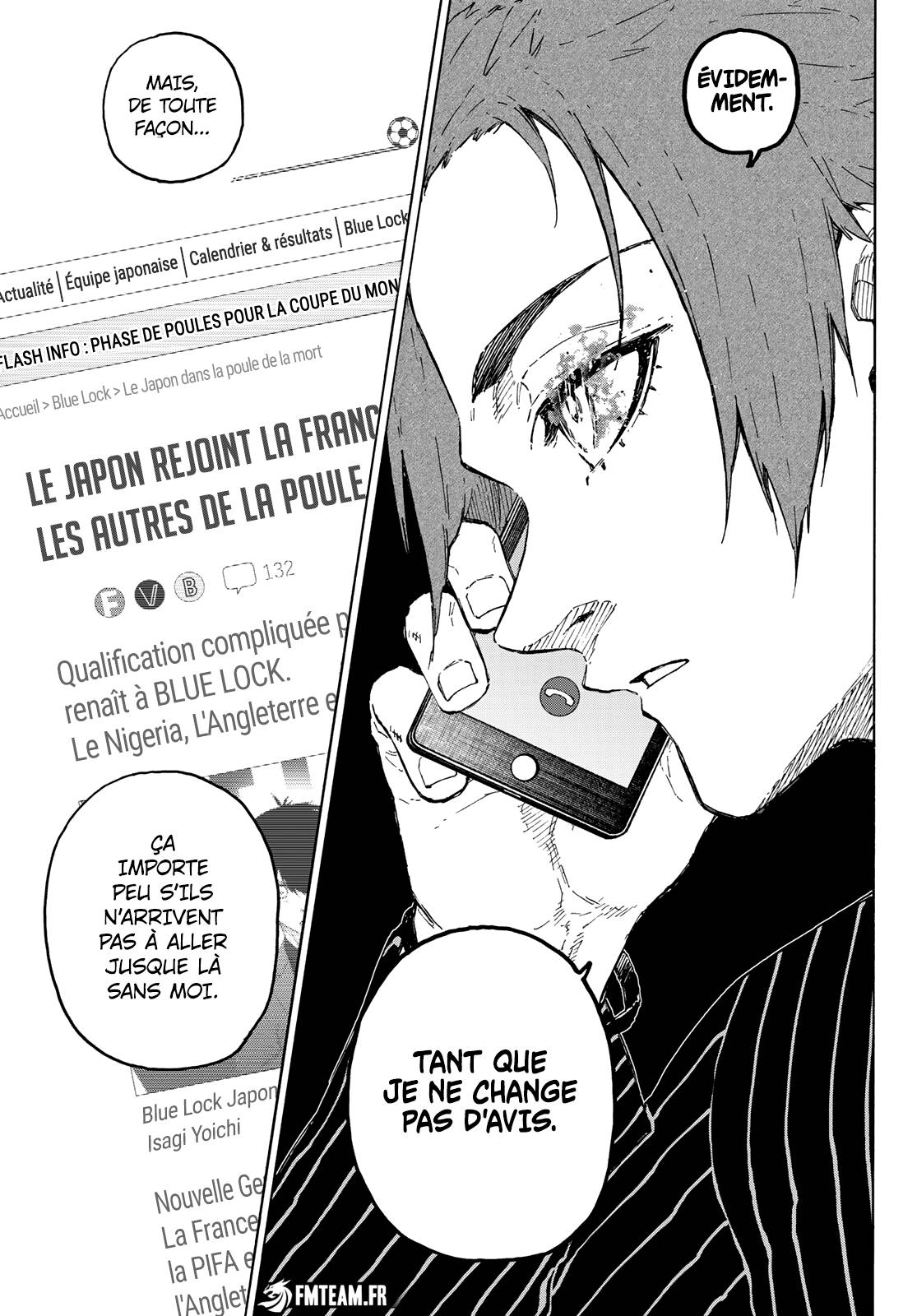 Lecture en ligne Blue Lock 308 page 20