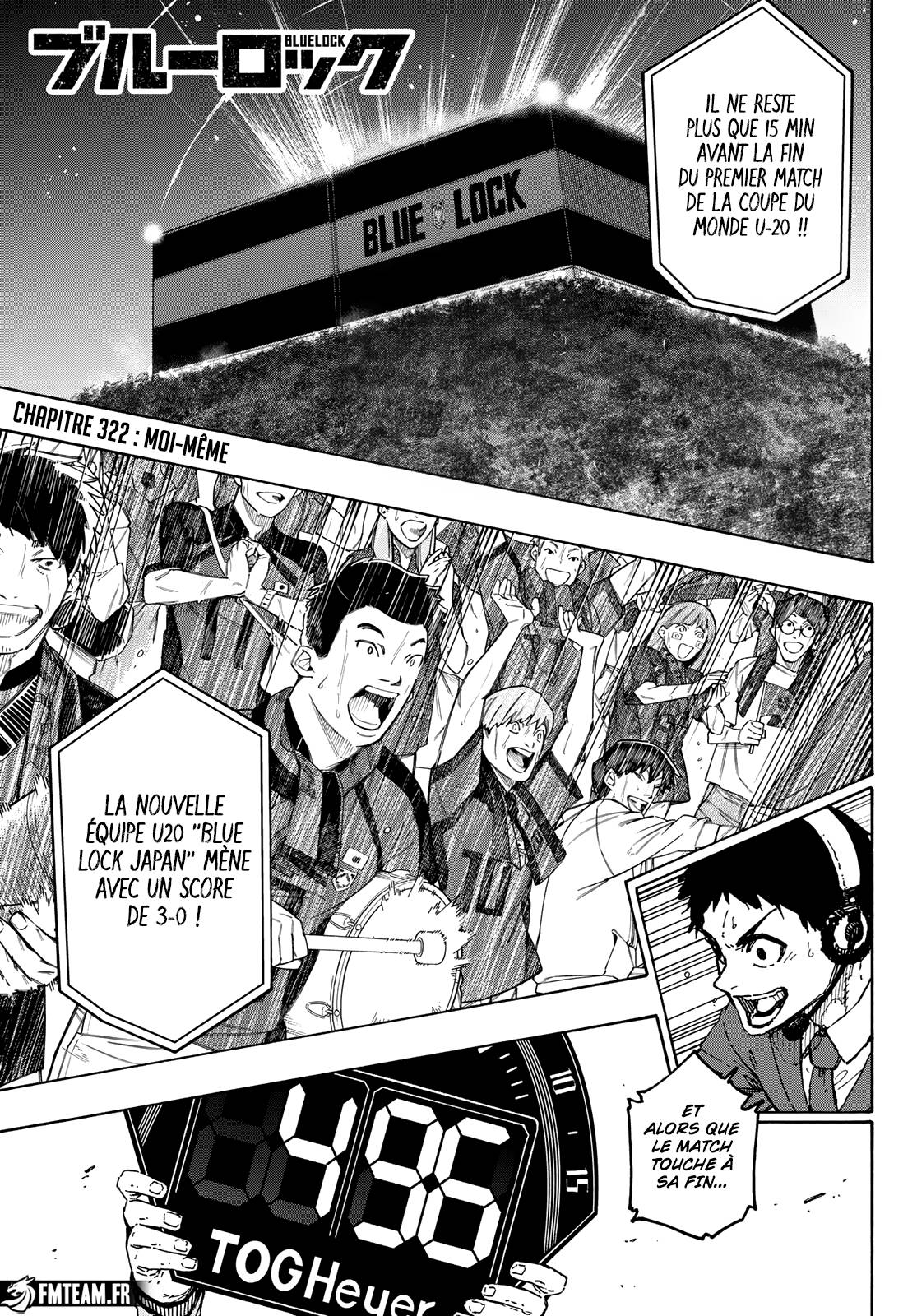 Lecture en ligne Blue Lock 322 page 1