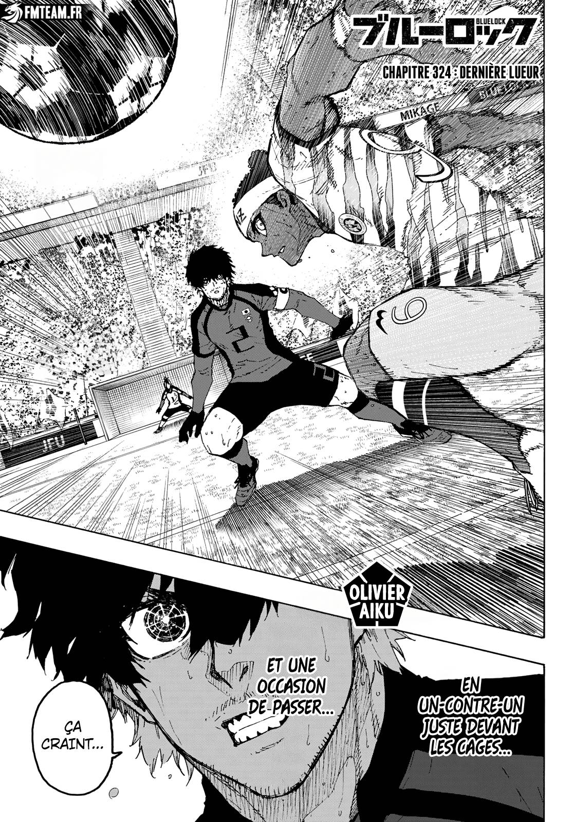 Lecture en ligne Blue Lock 324 page 1