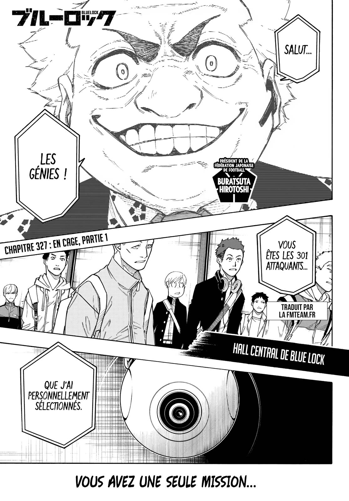 Lecture en ligne Blue Lock 327.1 page 1