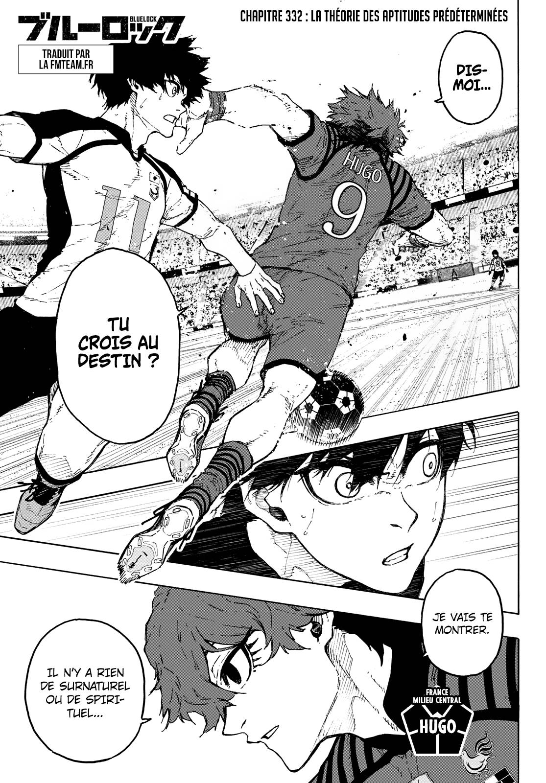 Lecture en ligne Blue Lock 332 page 1
