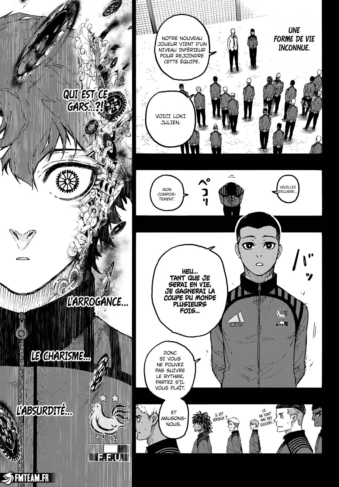 Lecture en ligne Blue Lock 343 page 8