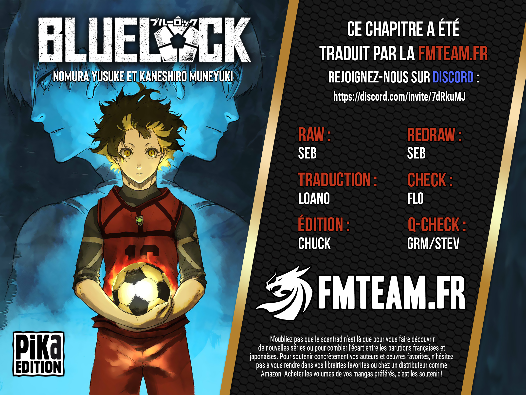 Lecture en ligne Blue Lock 351 page 2