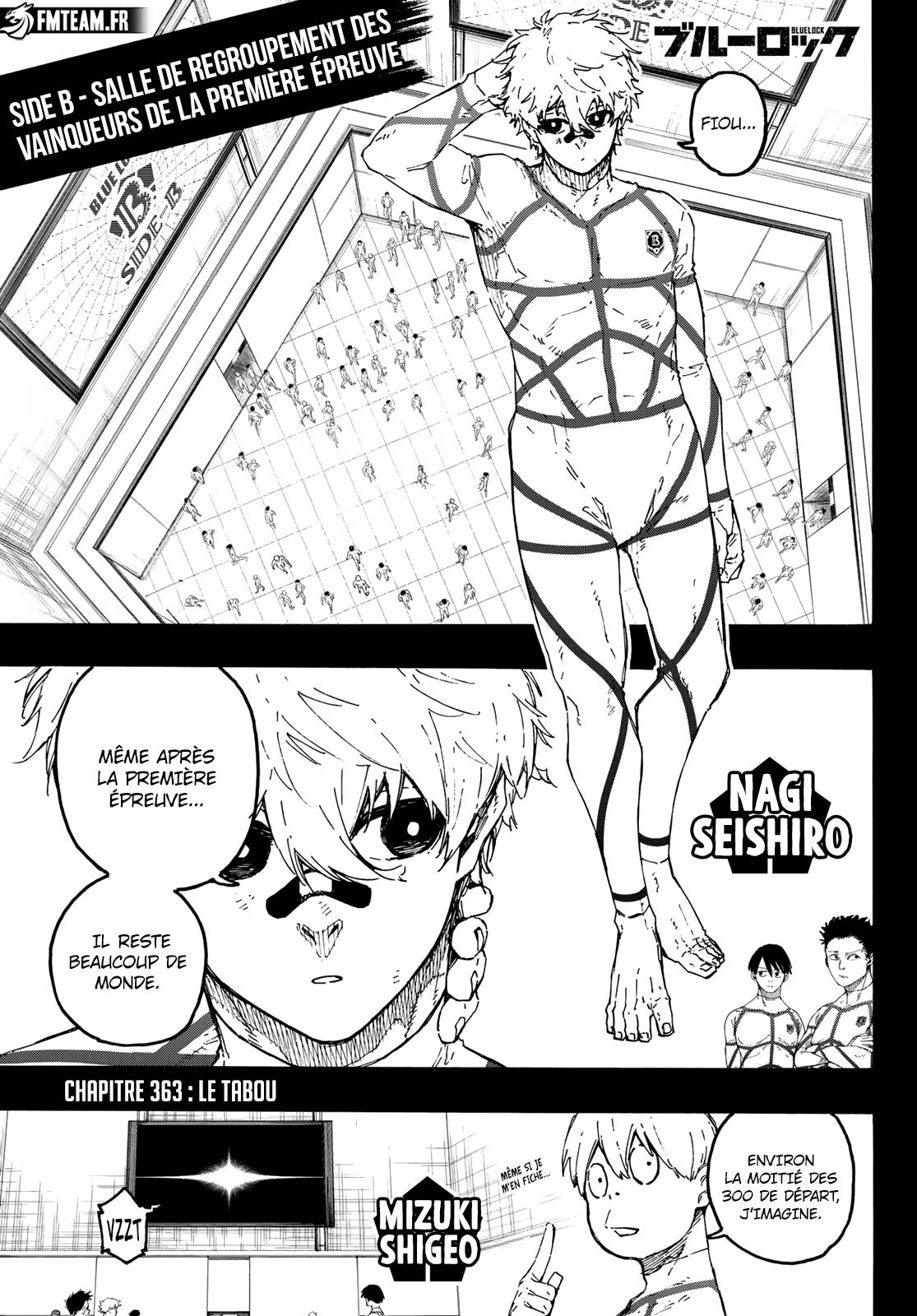 Lecture en ligne Blue Lock 363 page 1