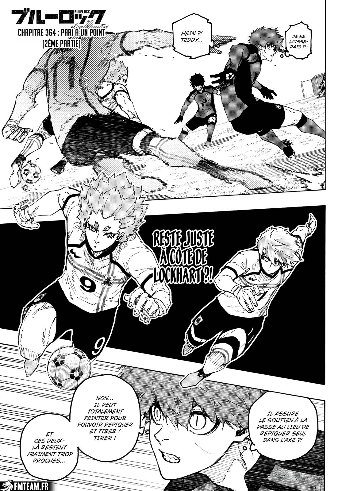 Lecture en ligne Blue Lock 364.2 page 1