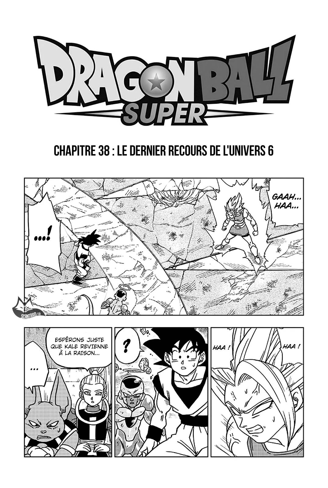 Lecture En Ligne Dragon Ball Super 83 Scan Dragon Ball Super 38