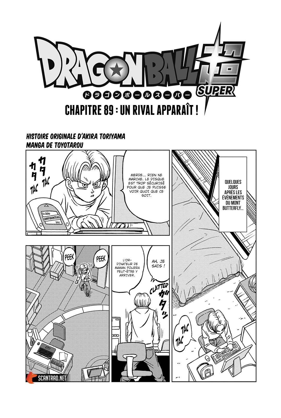 Lecture en ligne Dragon Ball Super 89 page 1