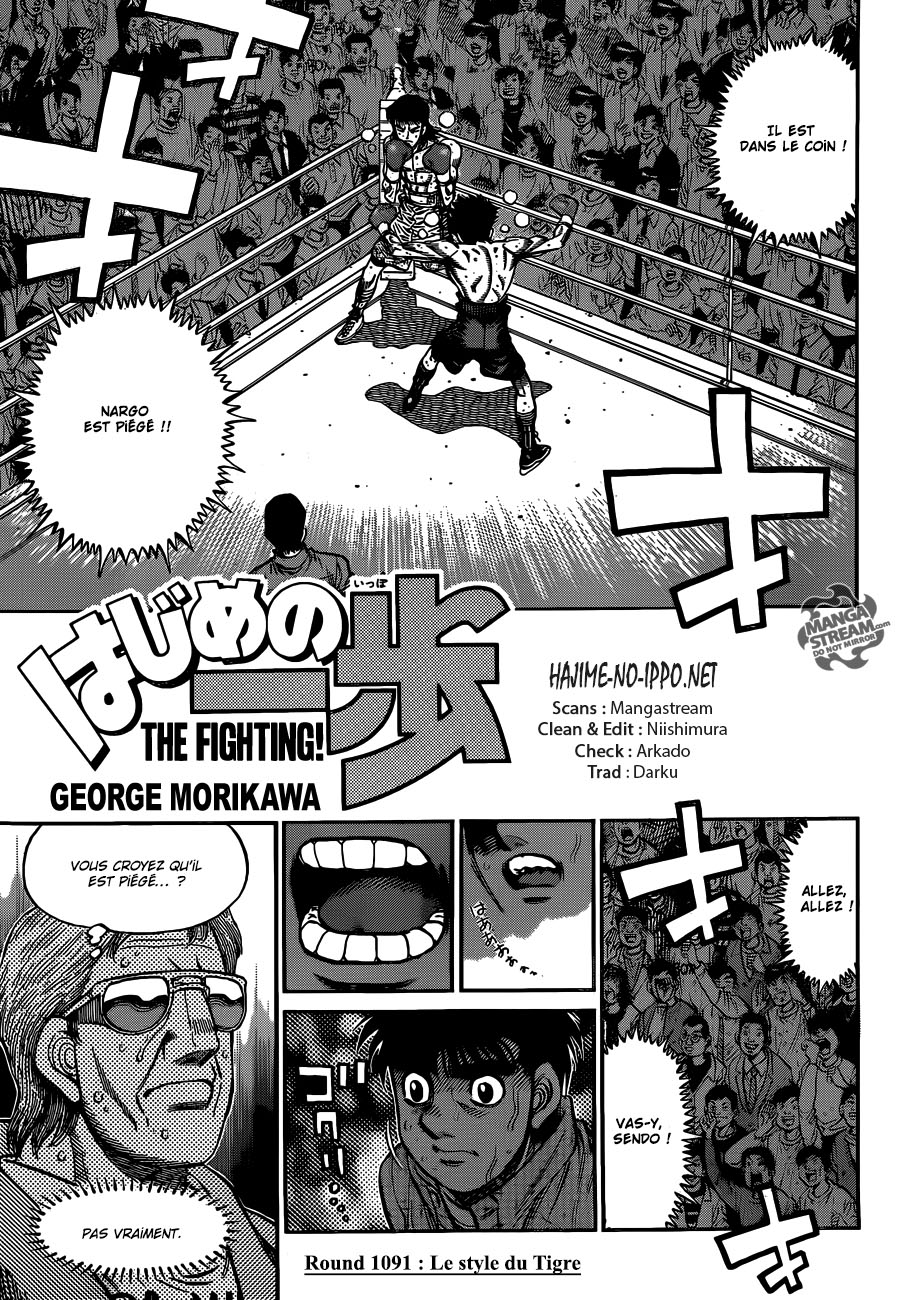 One Piece 1091 Scan Scan Hajime No Ippo 1091