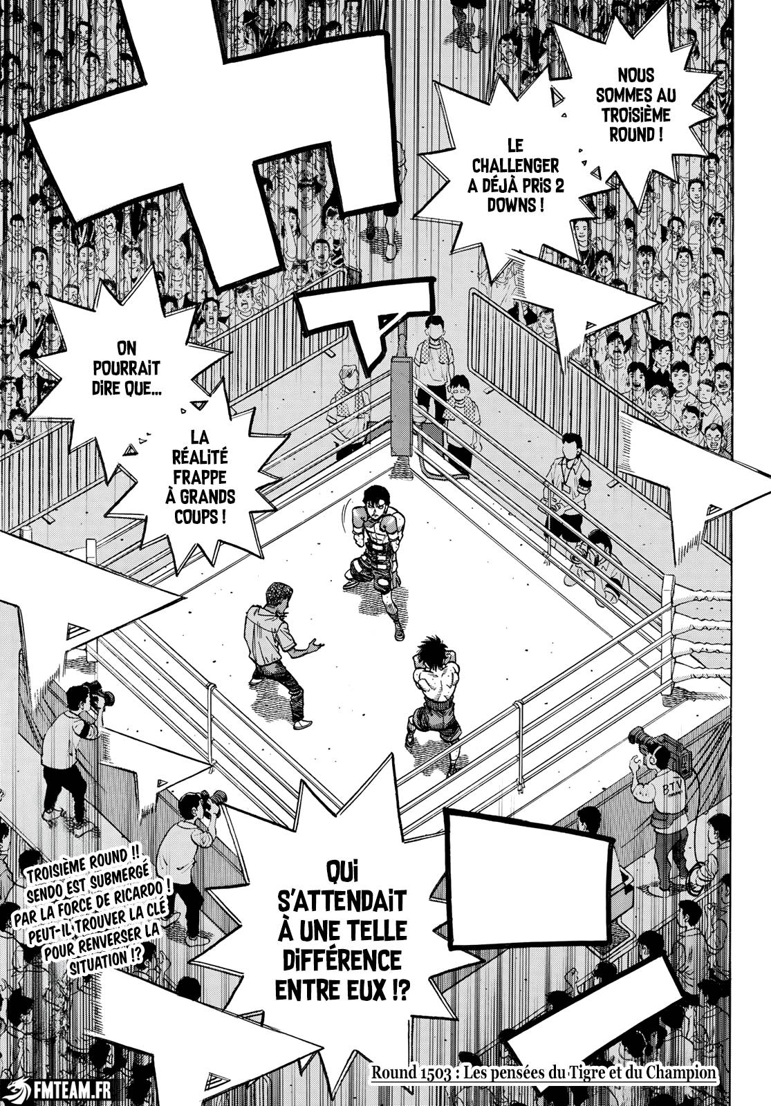 Lecture en ligne Hajime No Ippo 1503 page 3