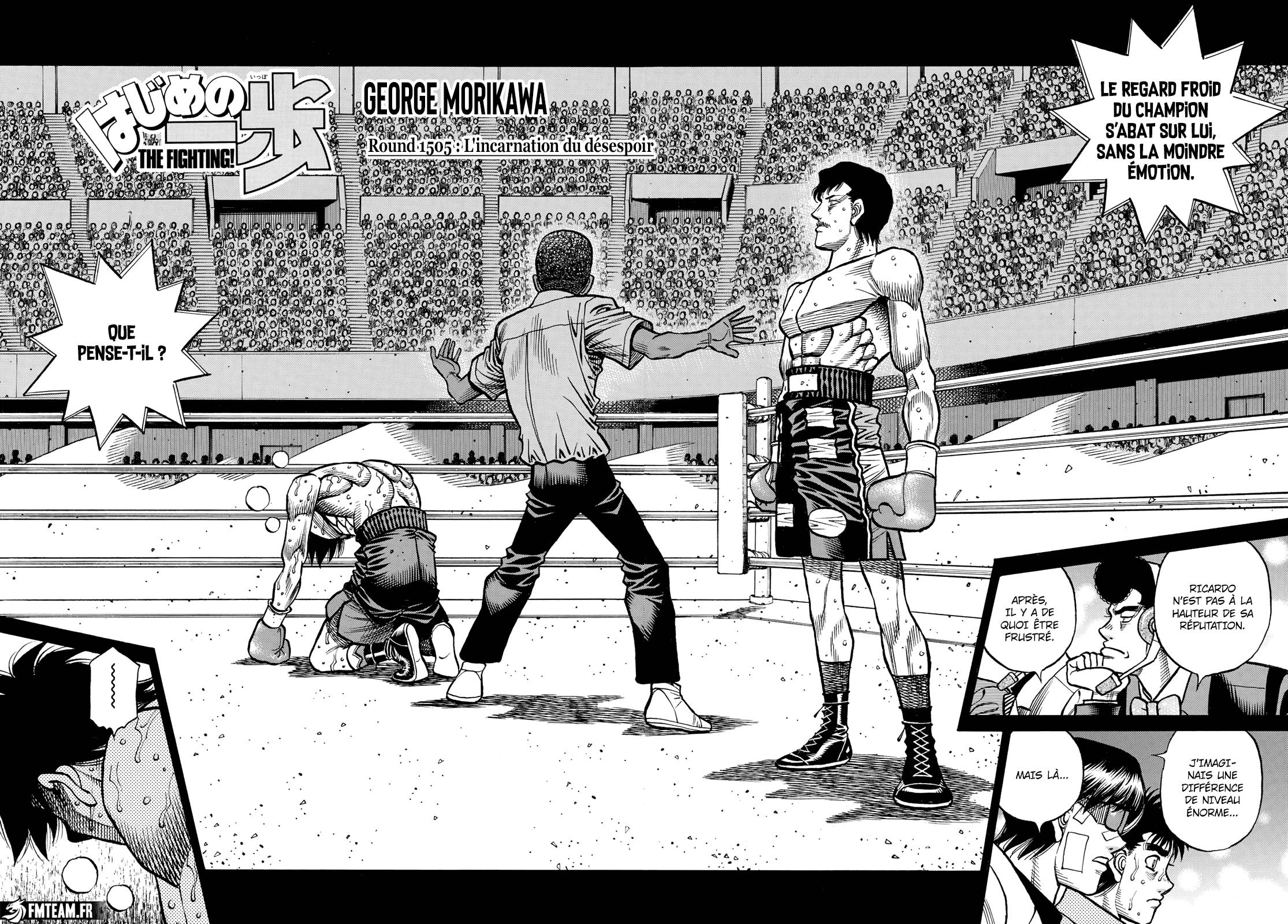 Lecture en ligne Hajime No Ippo 1505 page 3