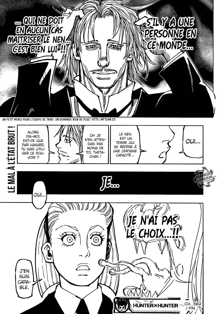 My S Class Hunter Scan Vf Scan Hunter X Hunter 362 Page 20