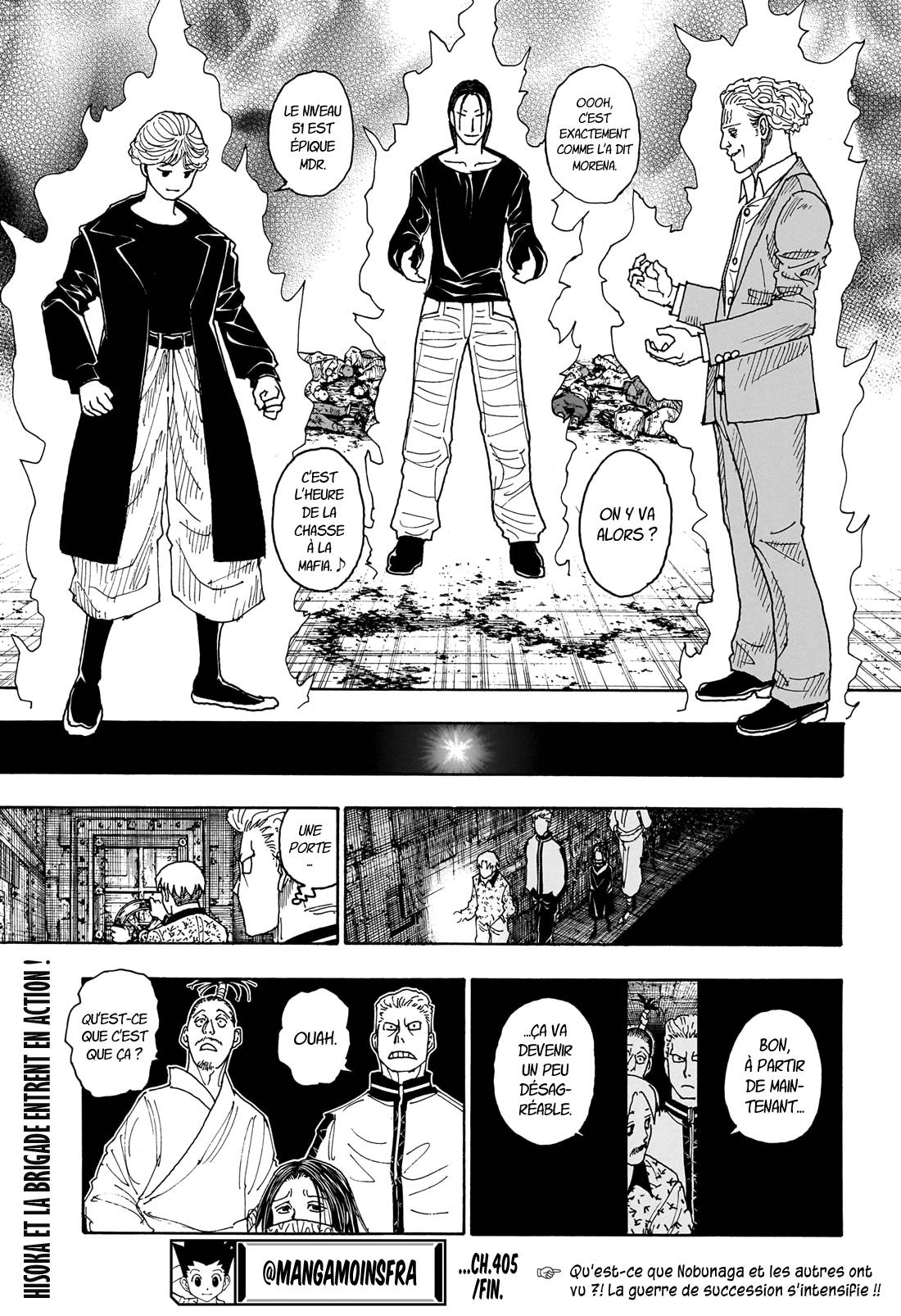 lecture en ligne Hunter X Hunter 405 page 21
