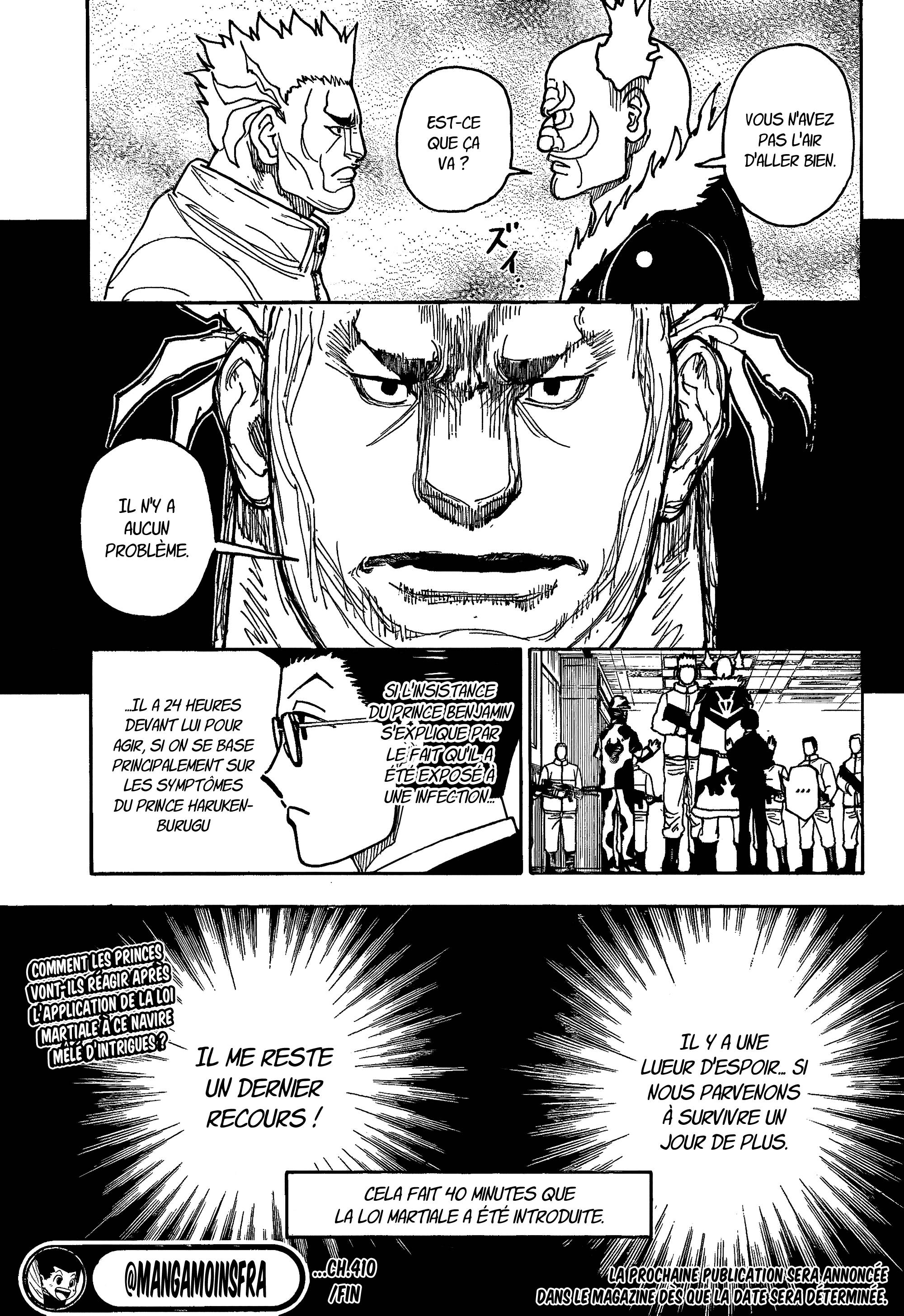 lecture en ligne Hunter X Hunter 410 page 18