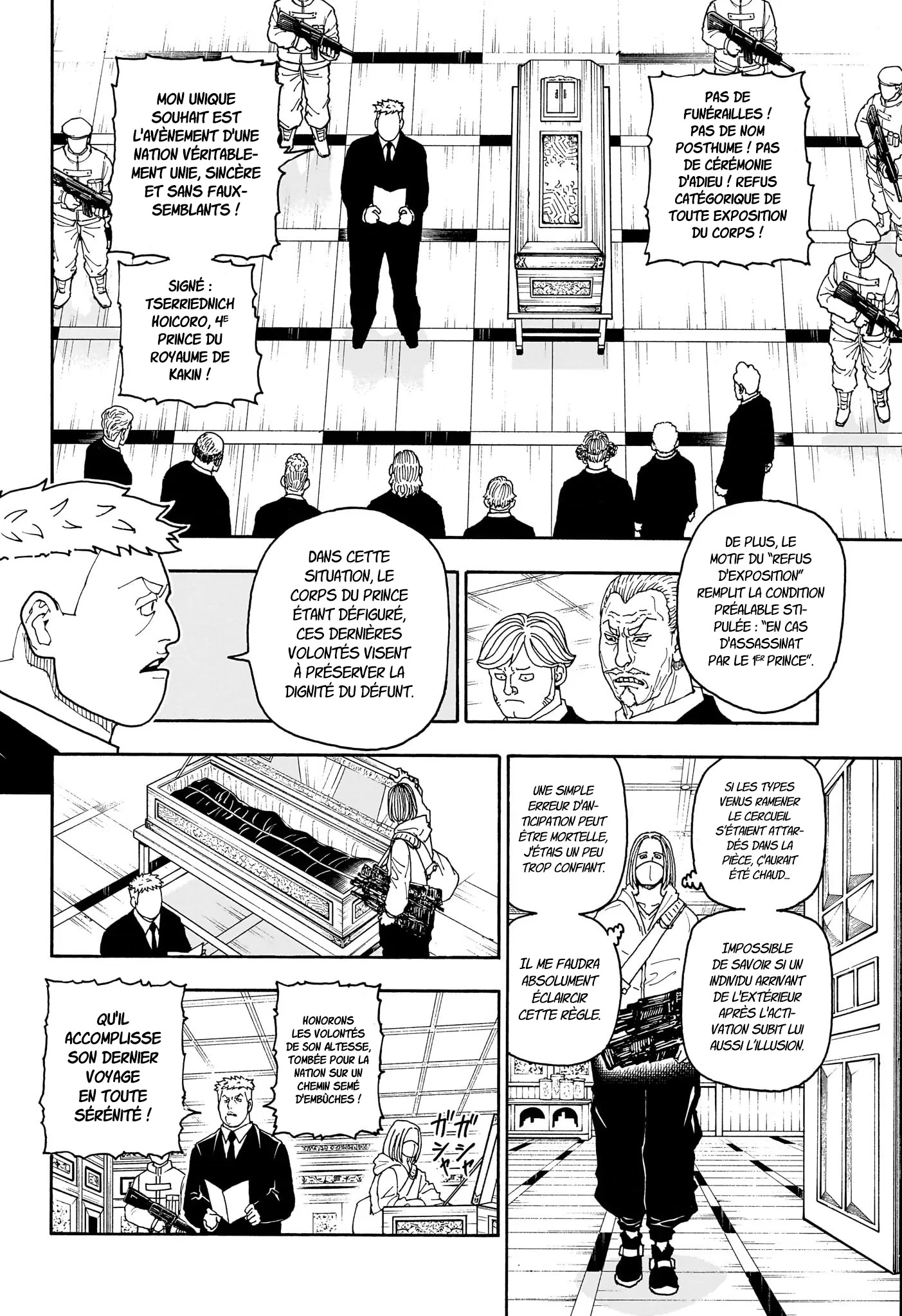 Lecture en ligne Hunter X Hunter 418 page 13