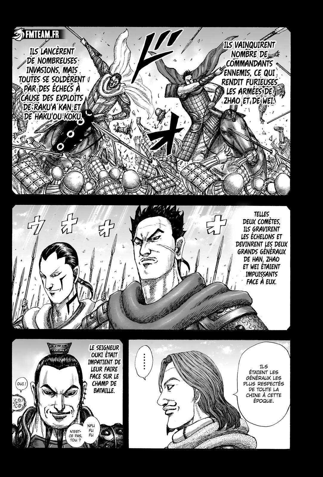 Lecture en ligne Kingdom 822 page 17