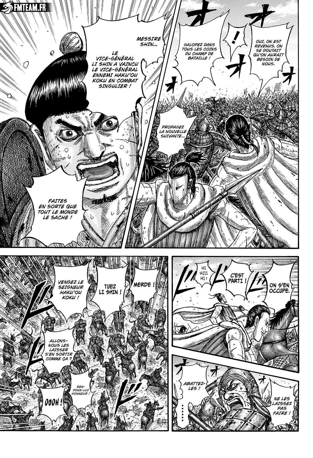 Lecture en ligne Kingdom 826 page 17