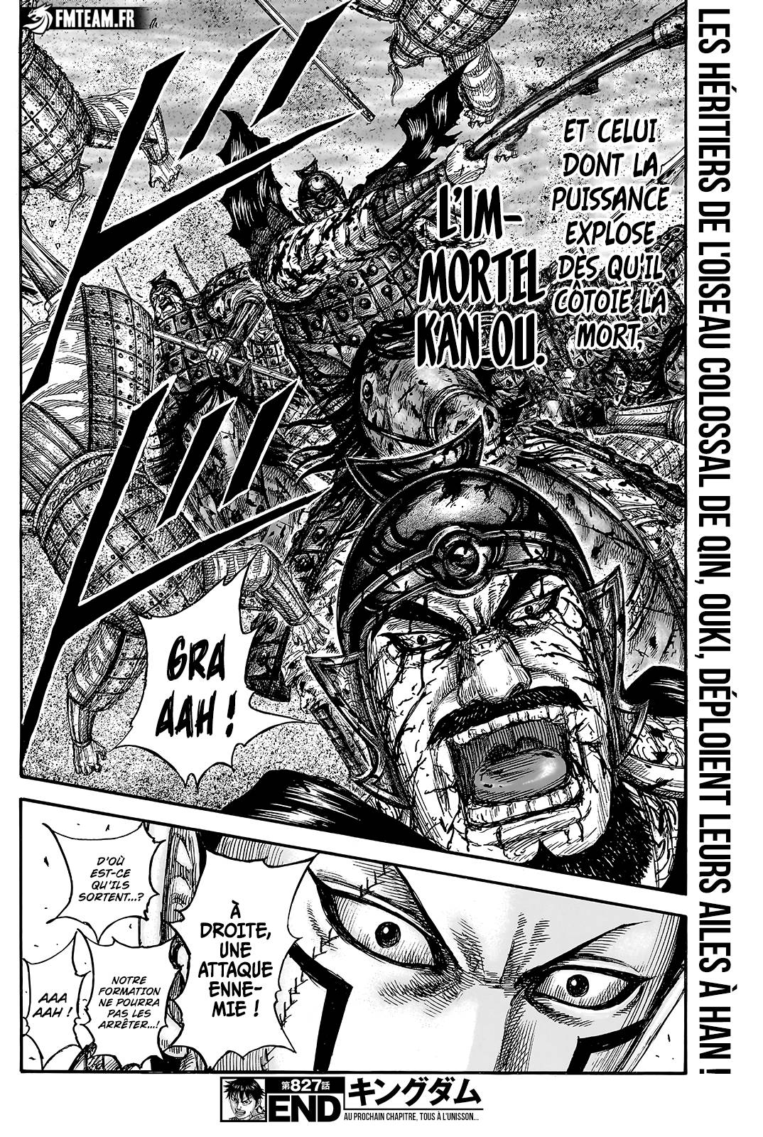 lecture en ligne Kingdom 827 page 19