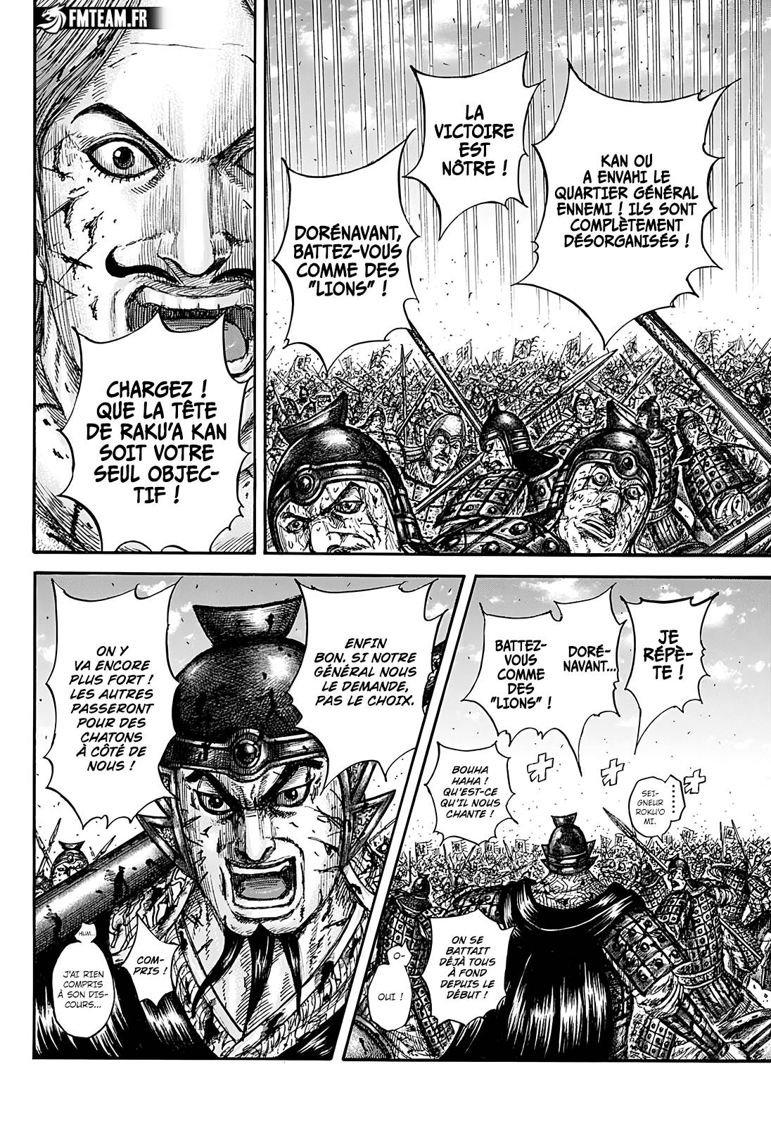 Lecture en ligne Kingdom 828 page 11