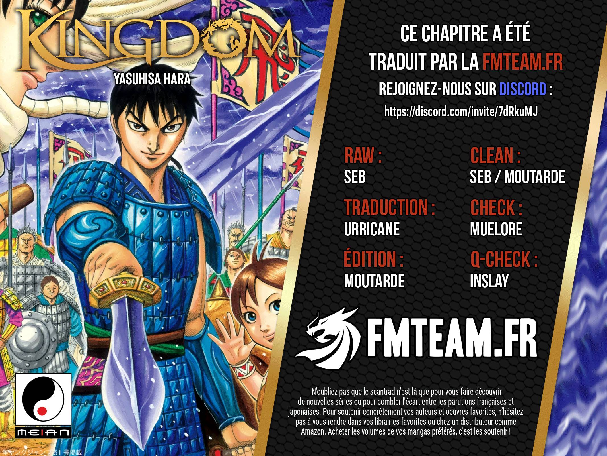 Lecture en ligne Kingdom 832 page 2