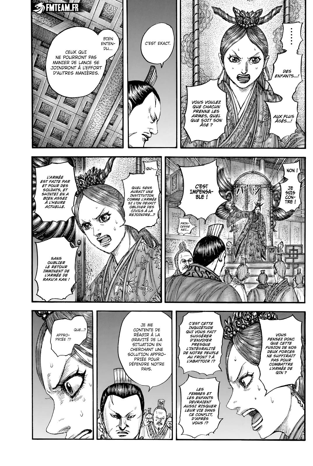 Lecture en ligne Kingdom 833 page 10