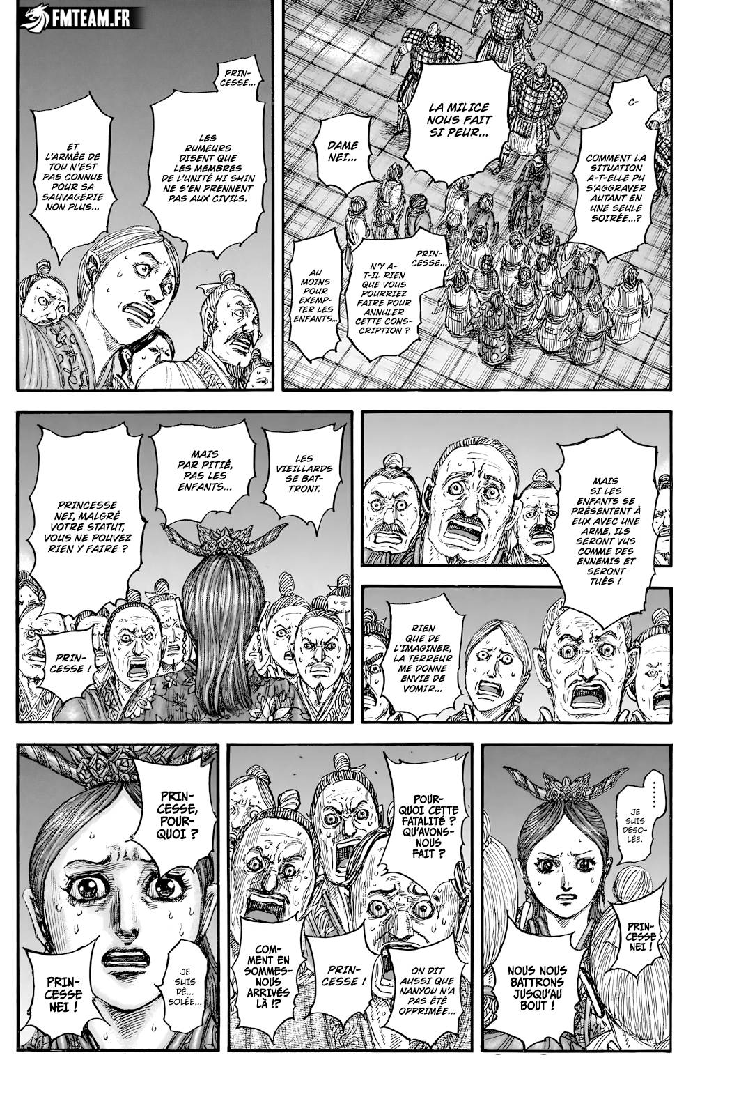 Lecture en ligne Kingdom 833 page 19