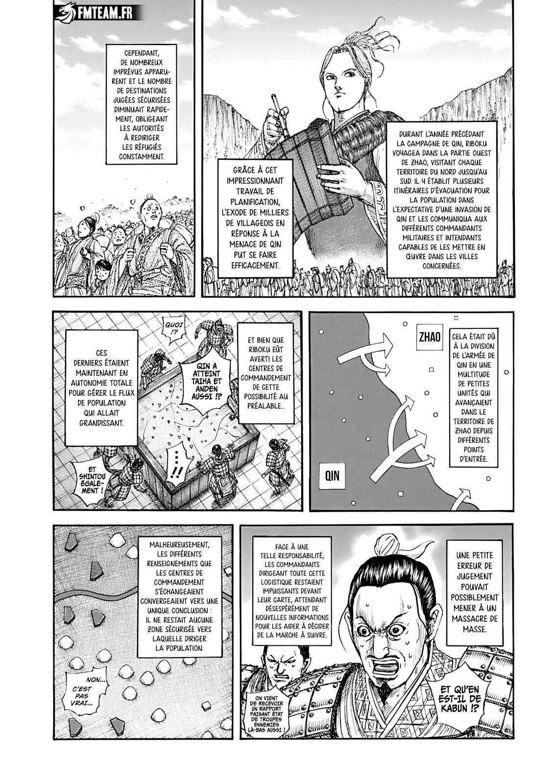Lecture en ligne Kingdom 851 page 6