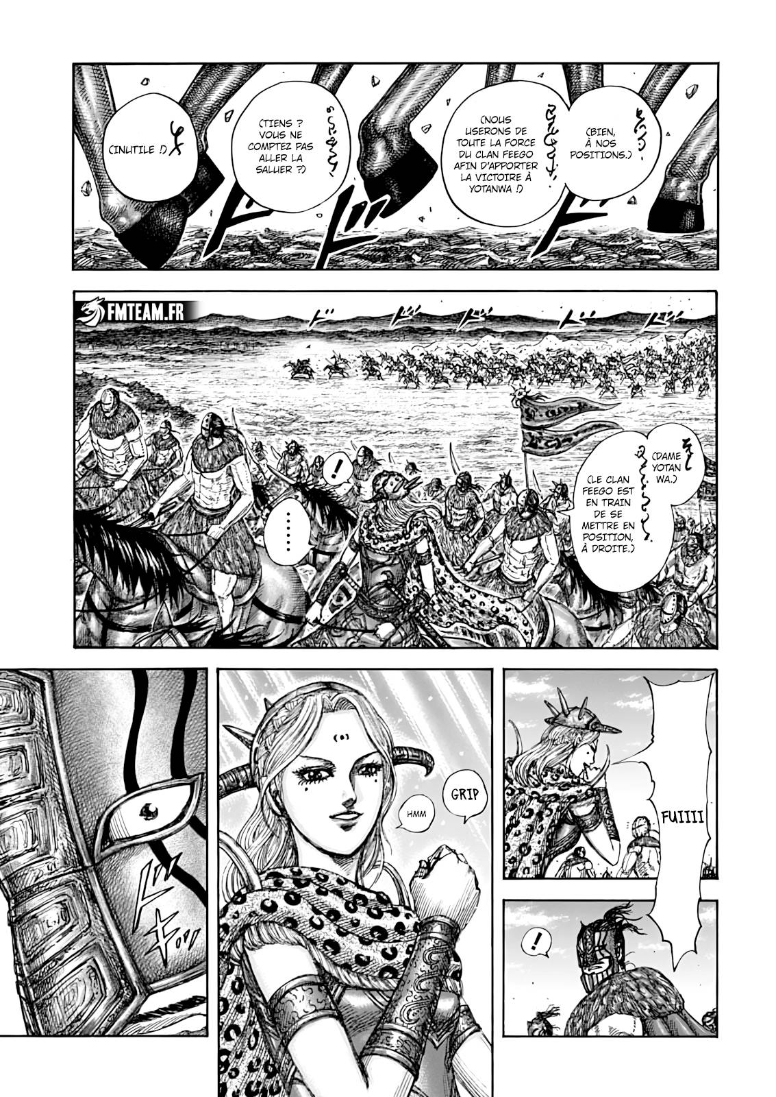 Lecture en ligne Kingdom 852 page 4
