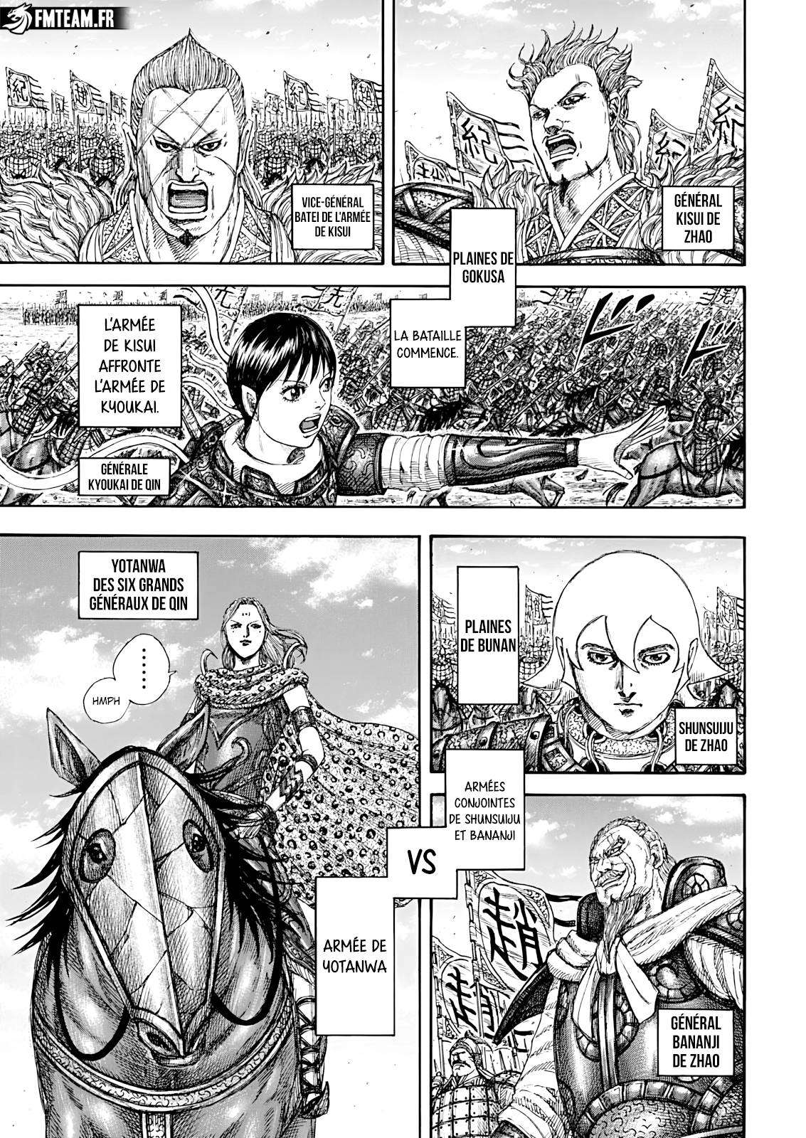 Lecture en ligne Kingdom 854 page 10
