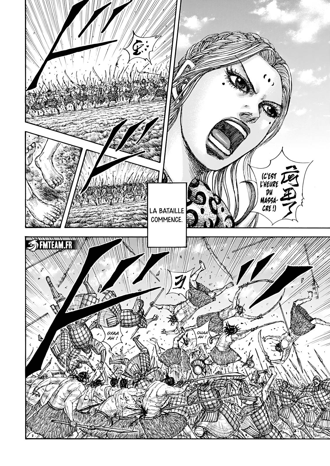 Lecture en ligne Kingdom 854 page 11