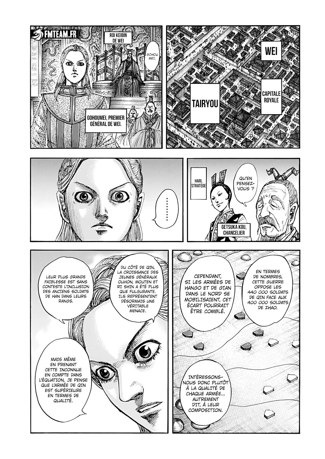 Lecture en ligne Kingdom 854 page 16