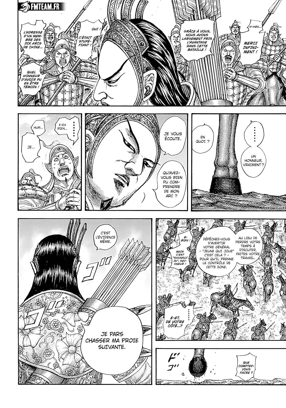 Lecture en ligne Kingdom 855 page 7