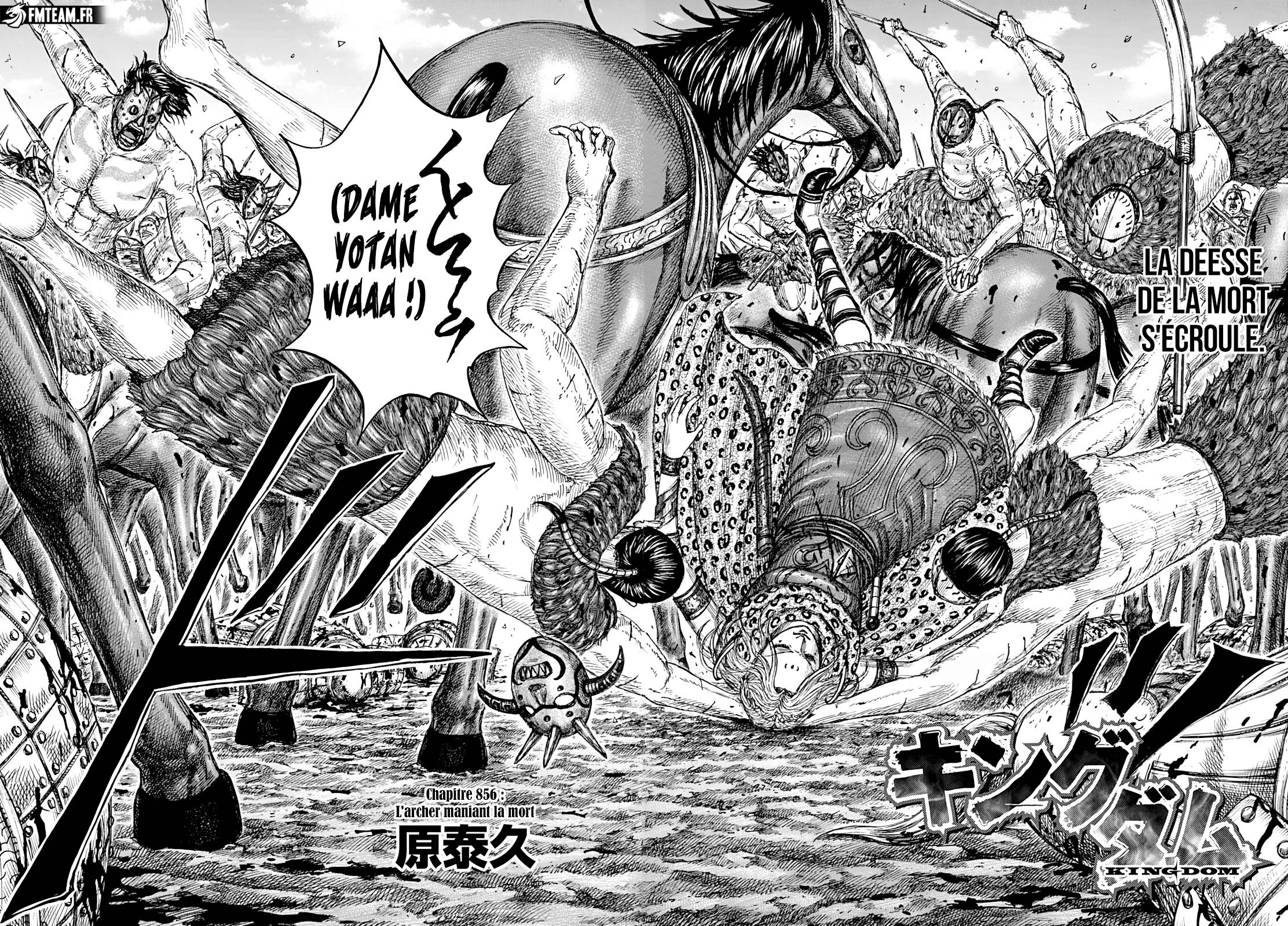 Lecture en ligne Kingdom 856 page 3