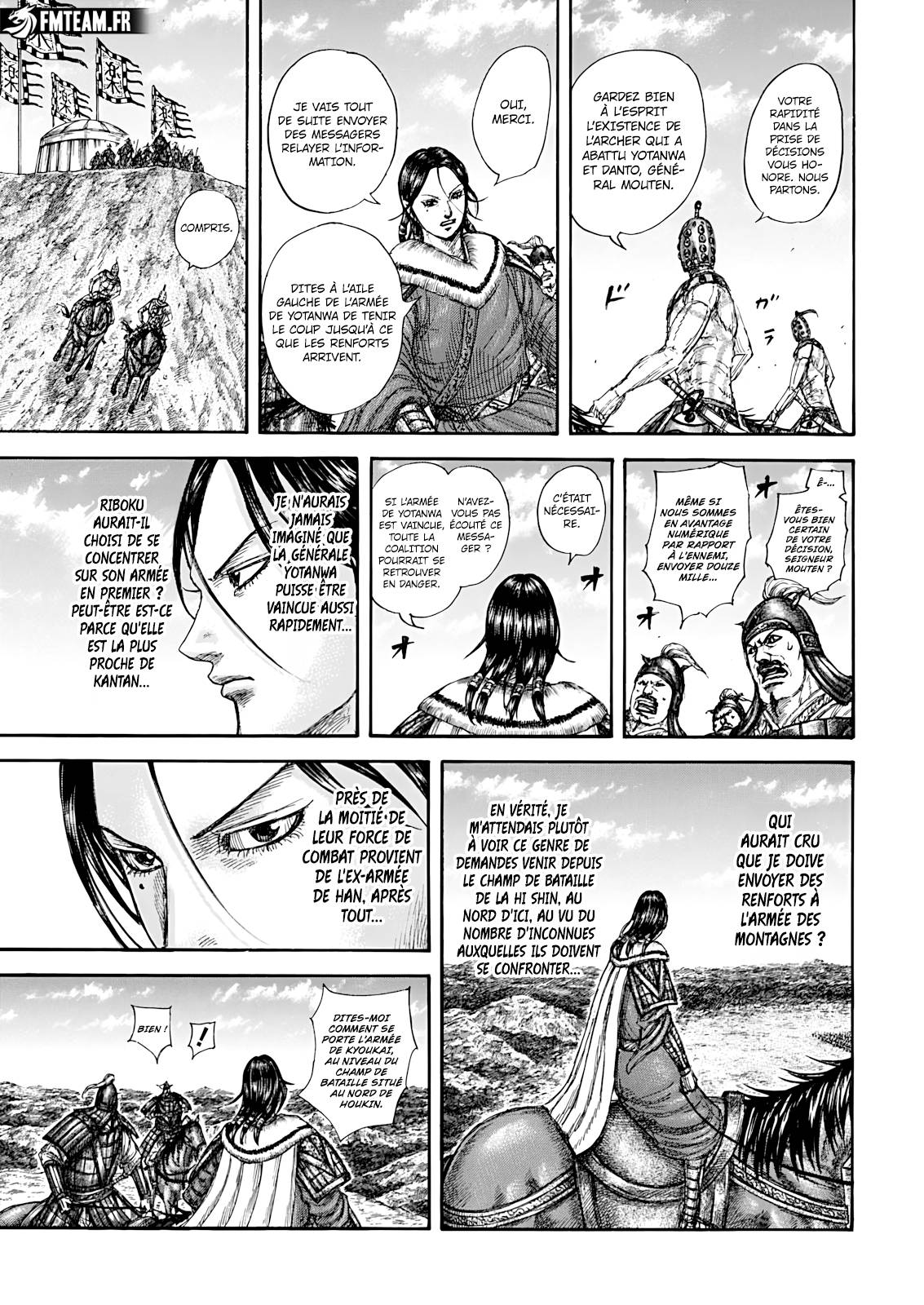 Lecture en ligne Kingdom 857 page 10