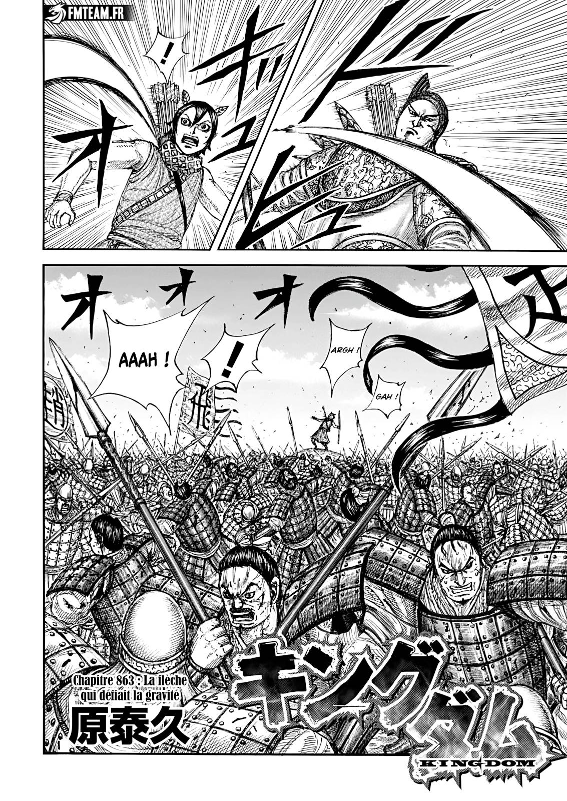 Lecture en ligne Kingdom 863 page 4
