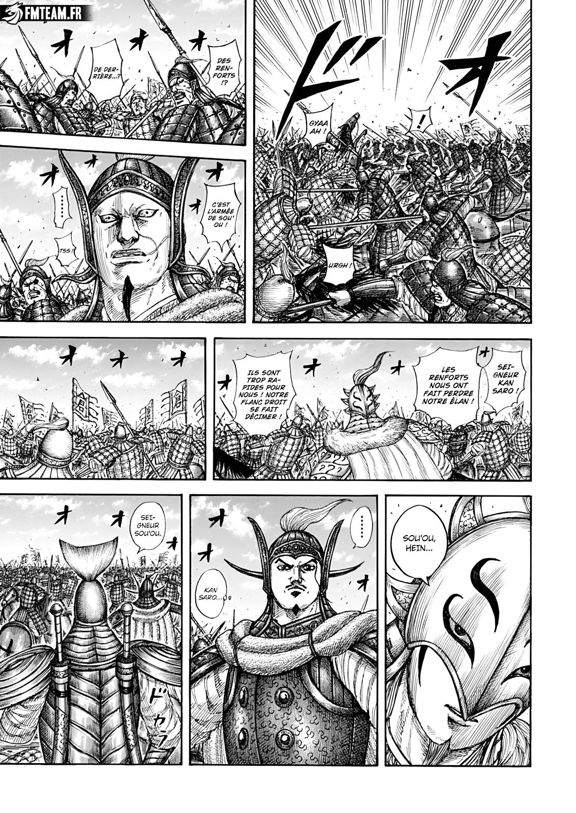 Lecture en ligne Kingdom 865 page 15