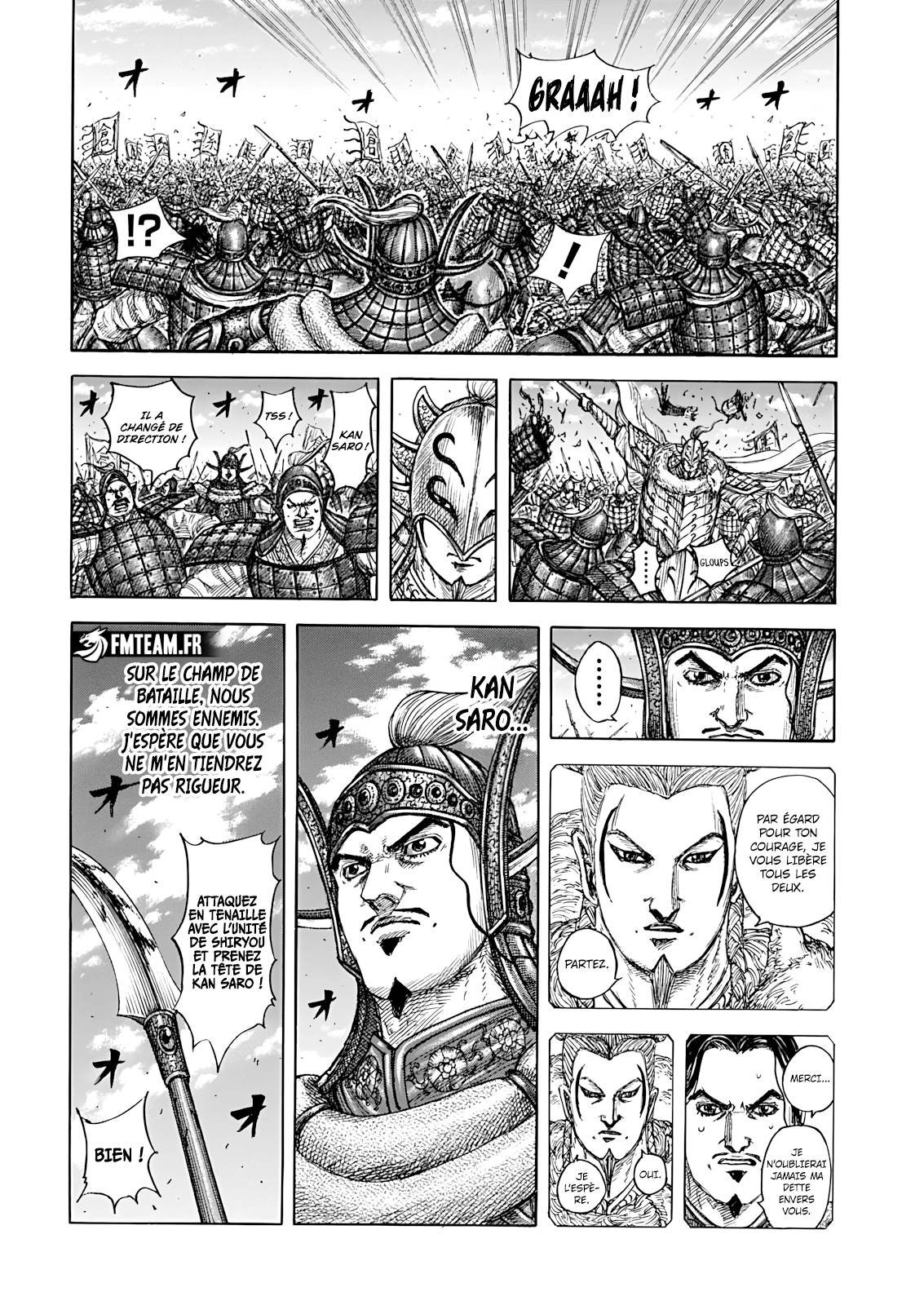 Lecture en ligne Kingdom 865 page 18