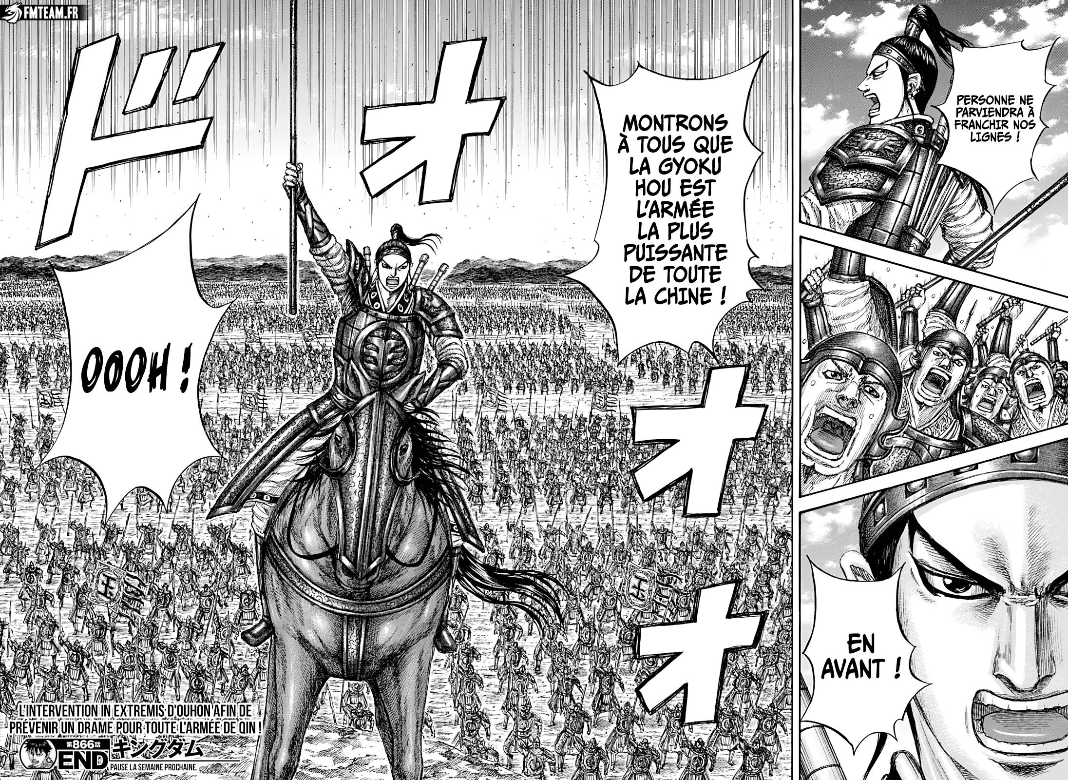 Lecture en ligne Kingdom 866 page 19