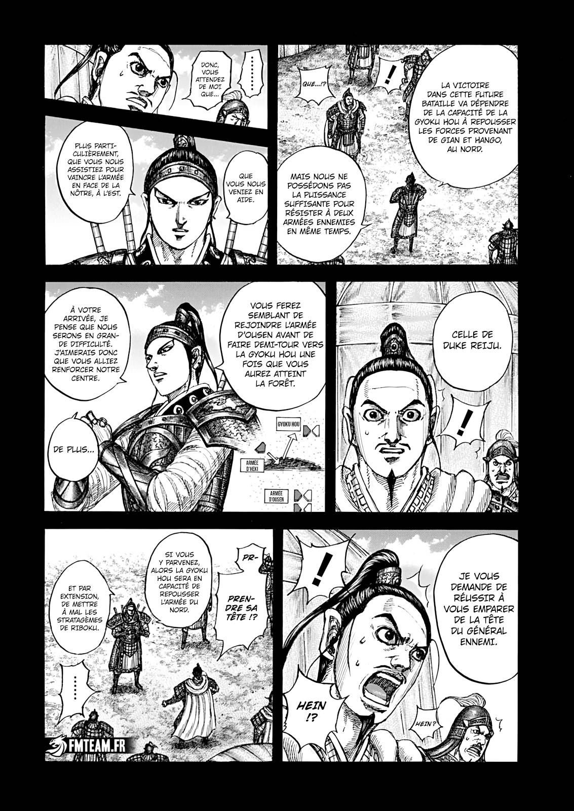 Lecture en ligne Kingdom 867 page 15