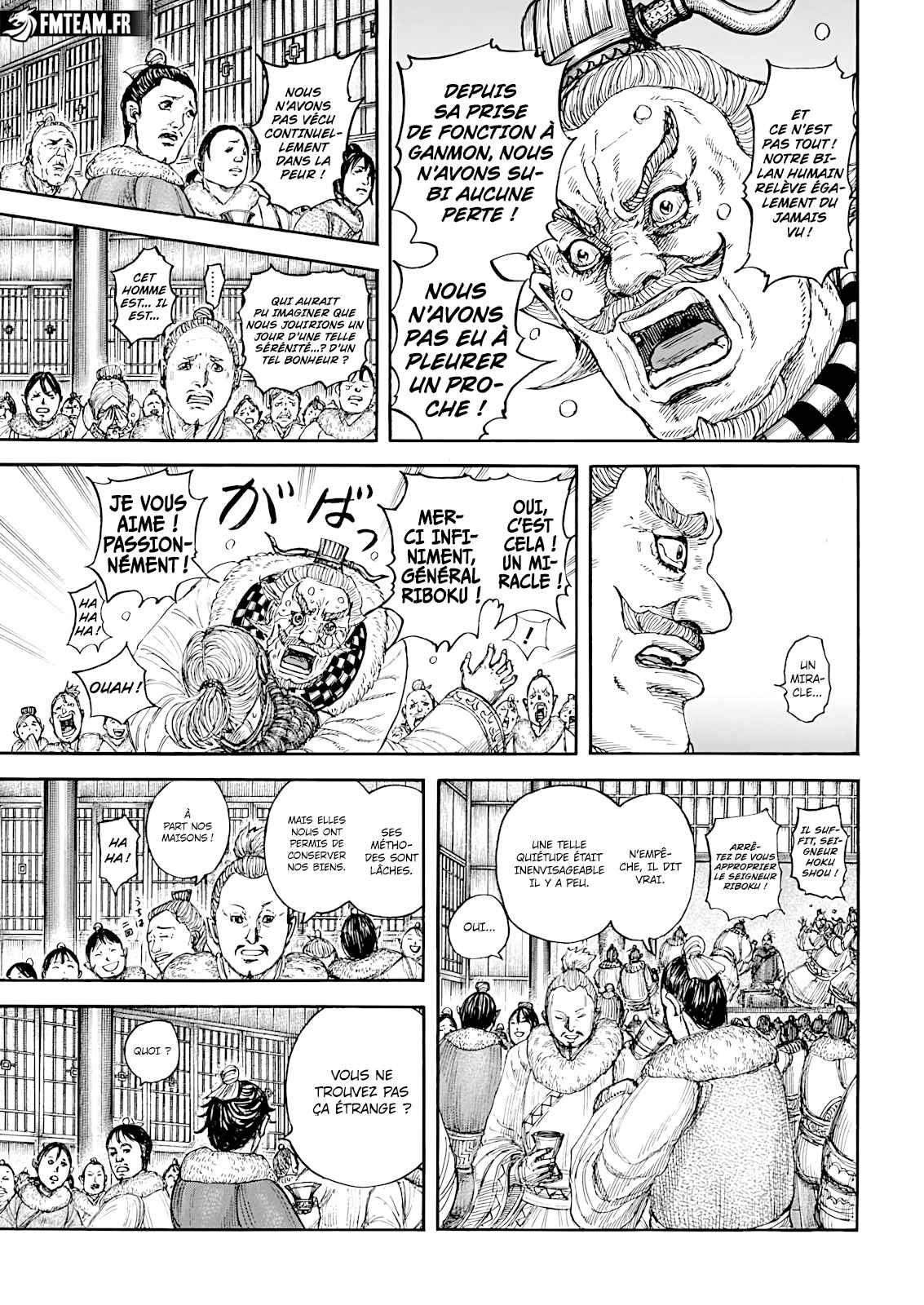 Lecture en ligne Kingdom 891 page 6