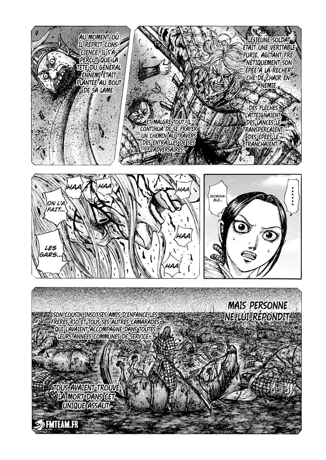 Lecture en ligne Kingdom 891 page 16