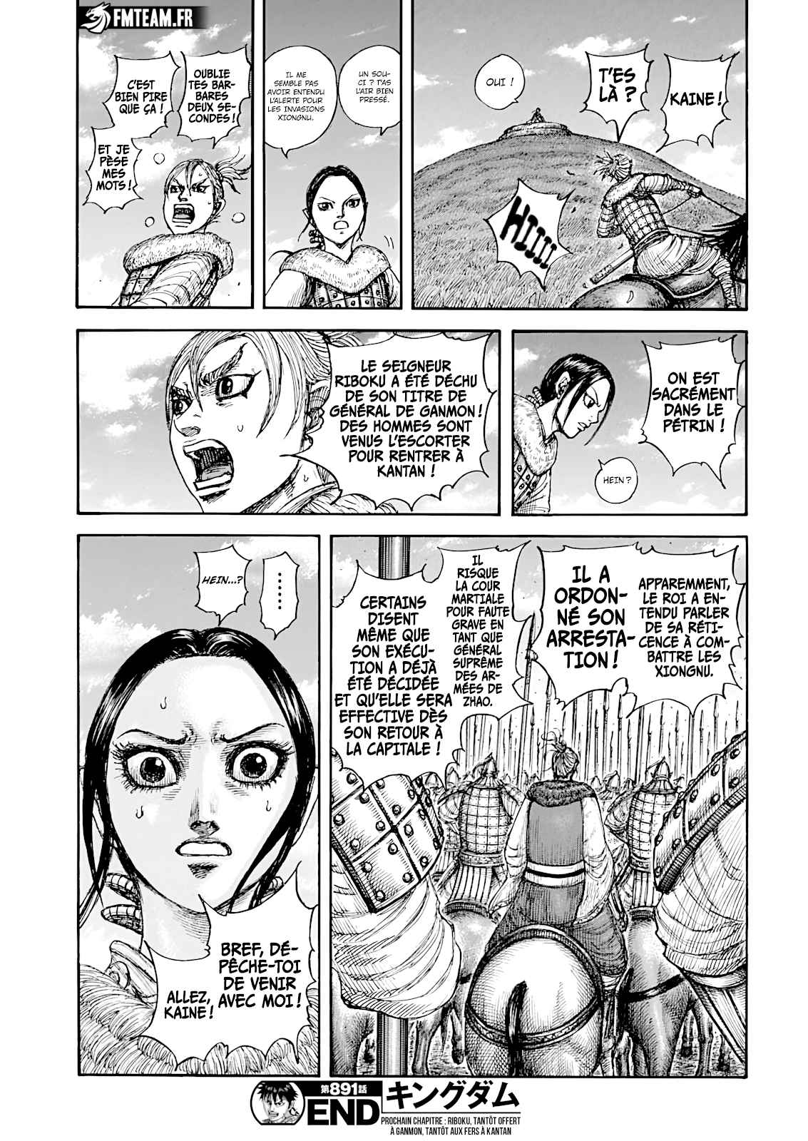Lecture en ligne Kingdom 891 page 20